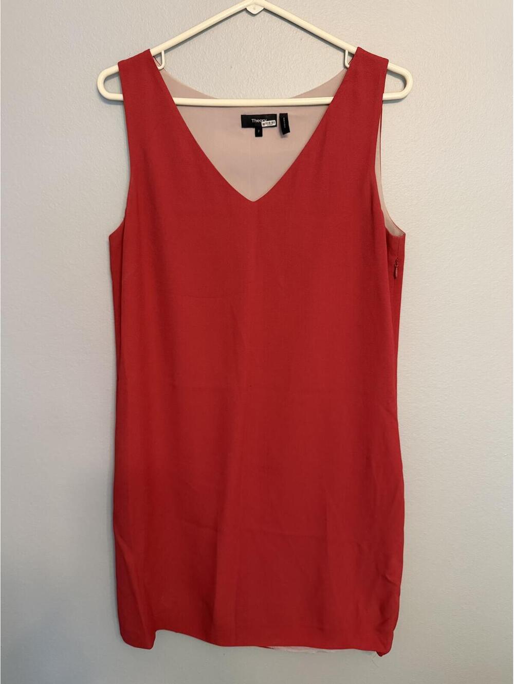 Theory Sleeveless Shift Dress Women’s Size 2